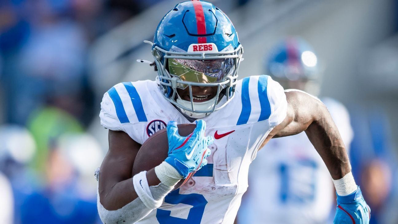 Ole Miss RB Lacy not expected to play in key matchup vs. Gators