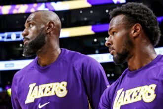 Bronny on LeBron's Lakers exit: 'He's got his own path'