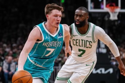Hornets star Knueppel sidelined with hamstring injury