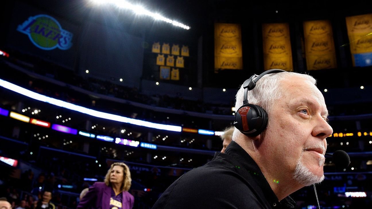 Longtime Lakers P.A. announcer Tanter dies