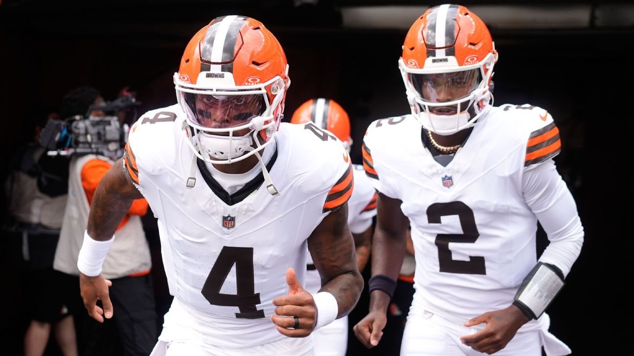 After Watson's rough opener, Browns to evaluate QB situation before Week 3
