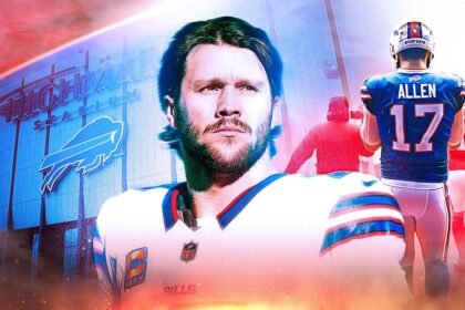 Josh Allen carries the ball, the jokes and the Buffalo Bills