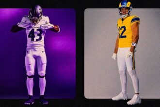 Rams' 'Classic Sol' and Ravens' all-white tops alternate heavy NFL Week 2 uniforms