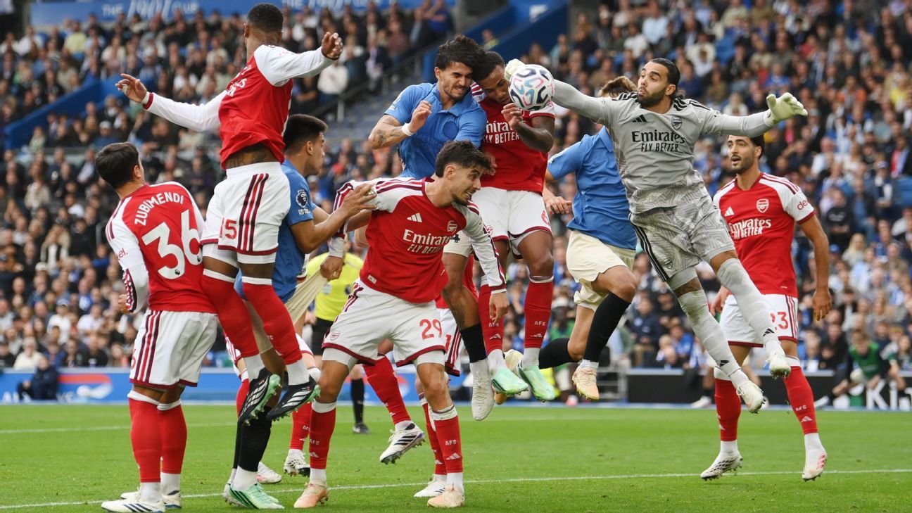 Arsenal's aura of champions evaporates after Brighton thrash them 3-0