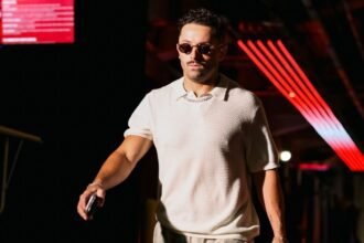 NFL Week 2's fashionable arrivals, featuring Baker Mayfield and Justin Jefferson