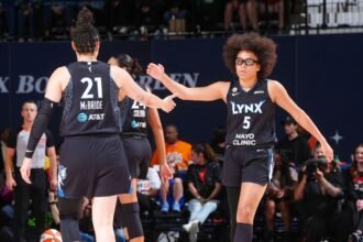 Lynx's Miles breaks Clark's WNBA rookie points record