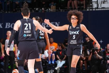 Lynx's Miles breaks Clark's WNBA rookie points record