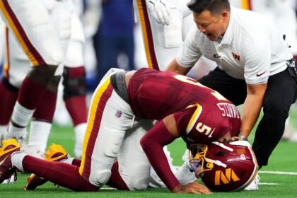 Commanders still await Daniels timeline, will start Mariota vs. Seahawks