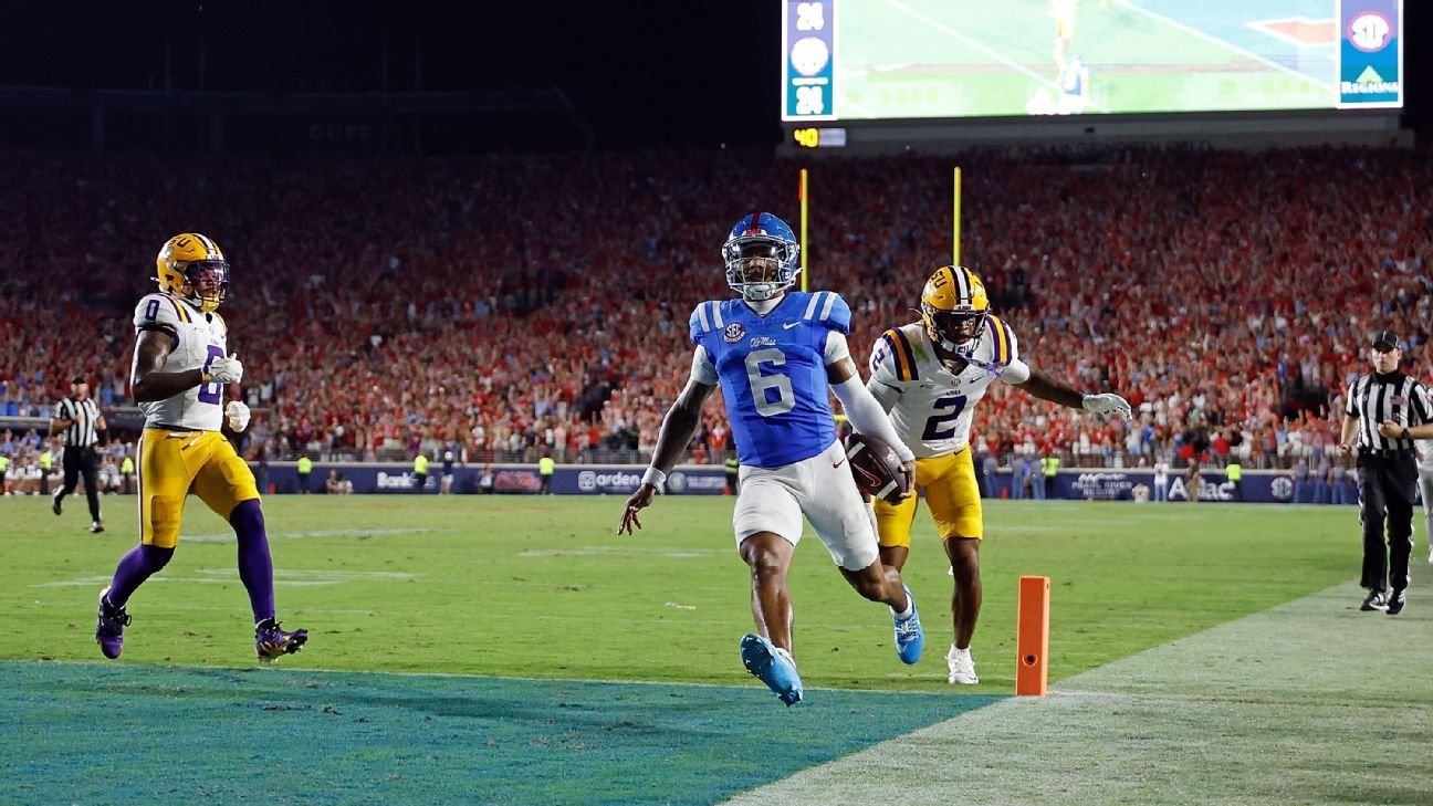 College football Power Rankings: What we learned about the Top 25 in Week 3
