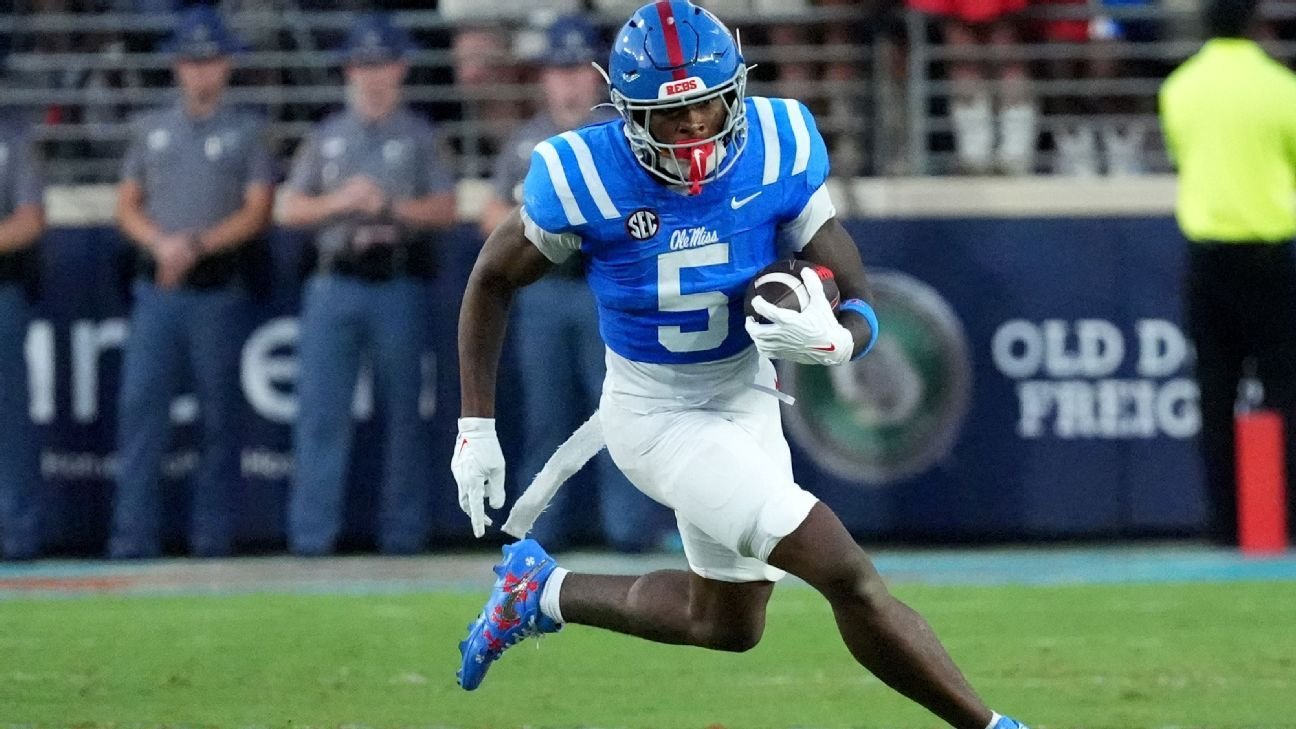 Sources: Ole Miss RB Lacy (shoulder) not expected to be out long term