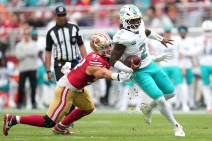 Sources: 49ers' Bosa to miss time with calf injury