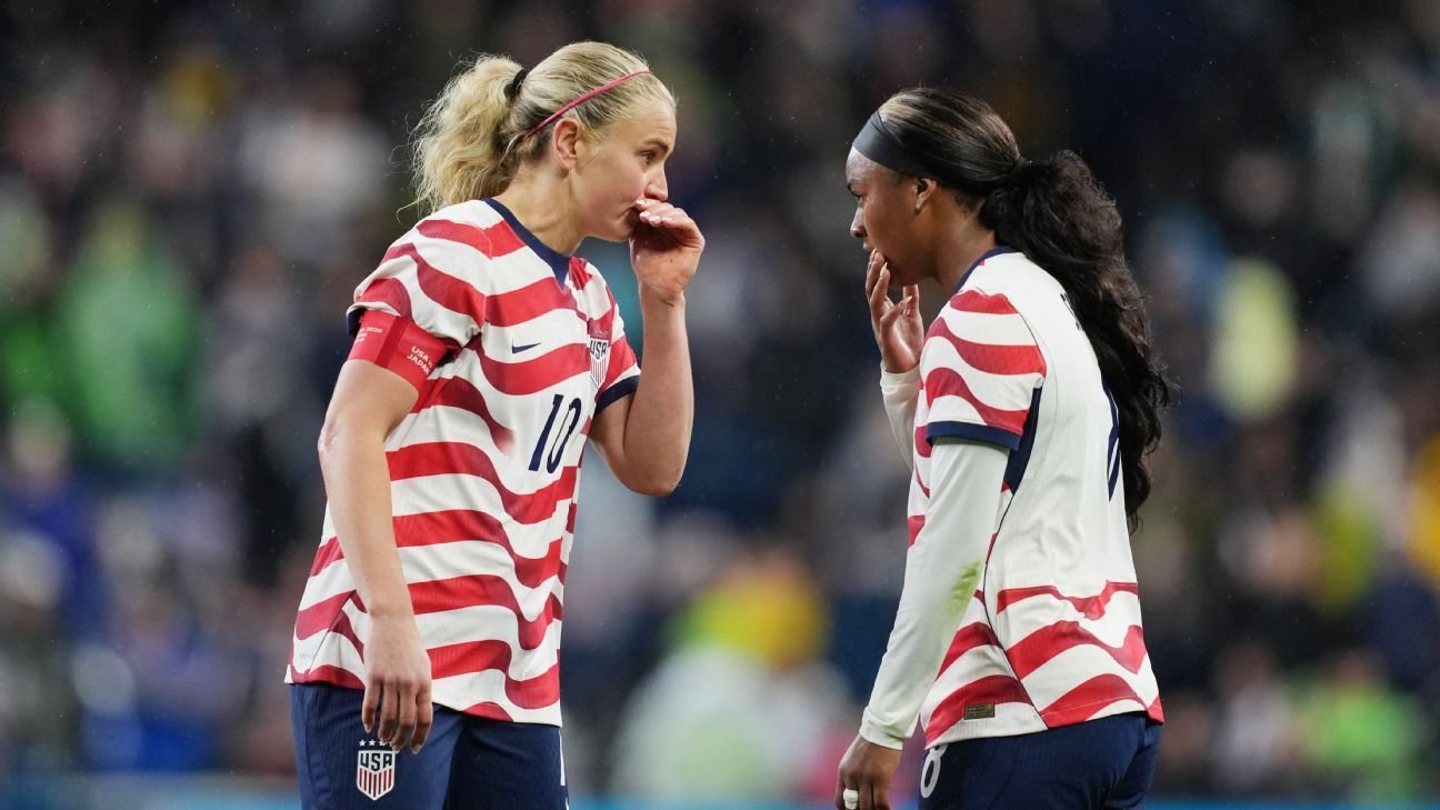 Is a lack of young talent putting the USWNT's world dominance at risk?﻿