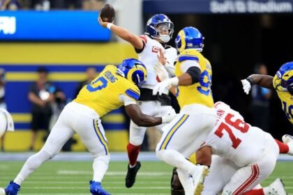 Dart ruled out, Donald back in action. Rams bounce back in win vs. Giants