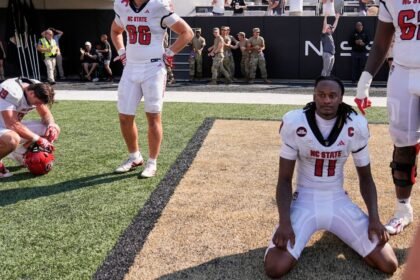 NC State QB Bailey, addressing costly fumble, says he was trying to run out clock