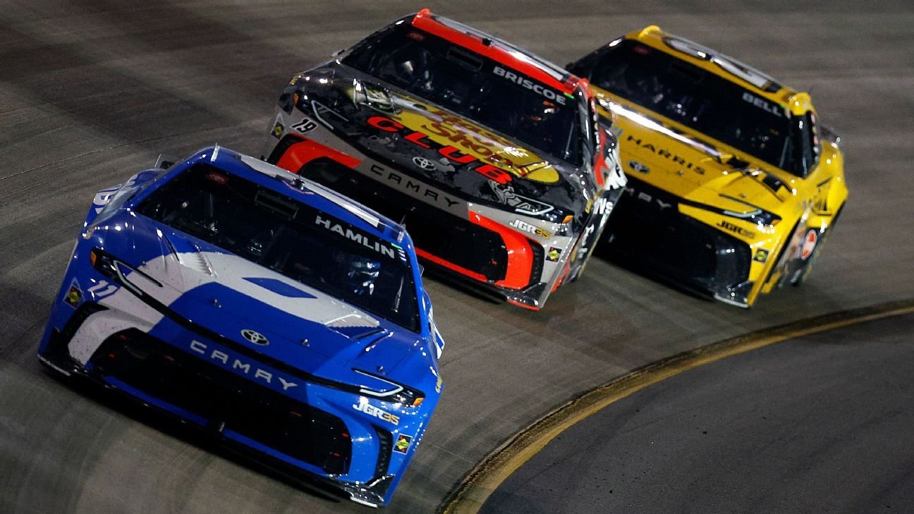 Toyota is the favorite to win the NASCAR Cup Series title, but its drivers don't feel that pressure