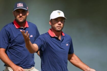 Americans make small dent in International lead at Presidents Cup
