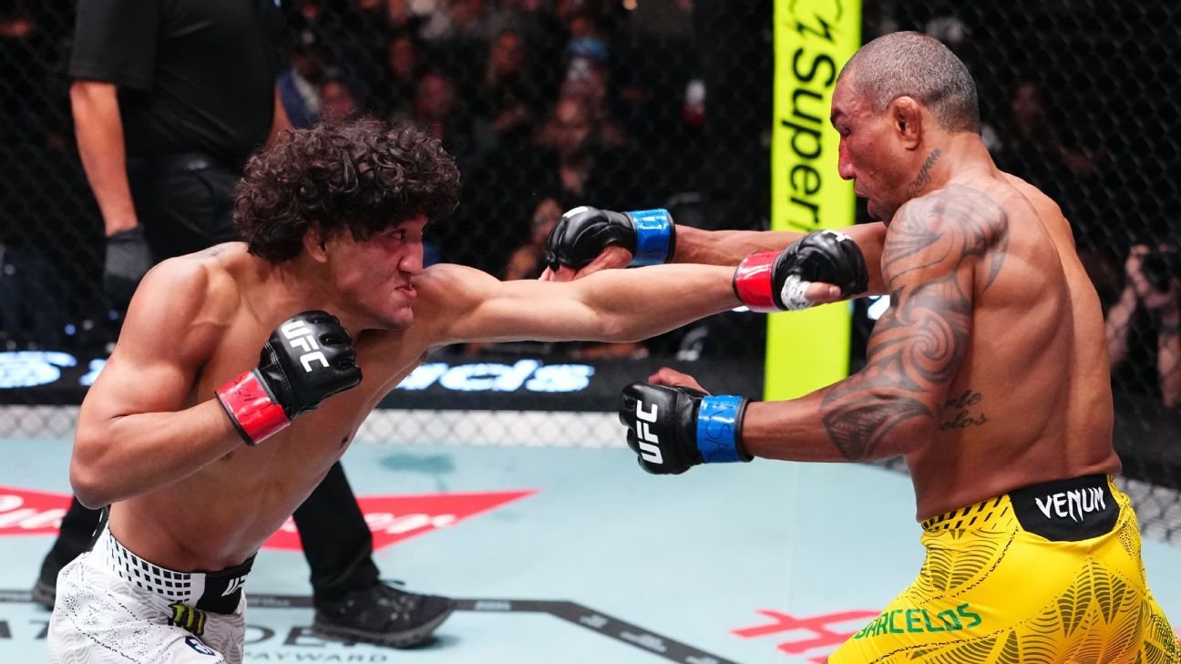 UFC bantamweight Barcelos released from hospital after health scare