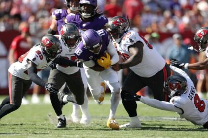 Jefferson hurt early, later ruled out by Vikings due to ankle injury