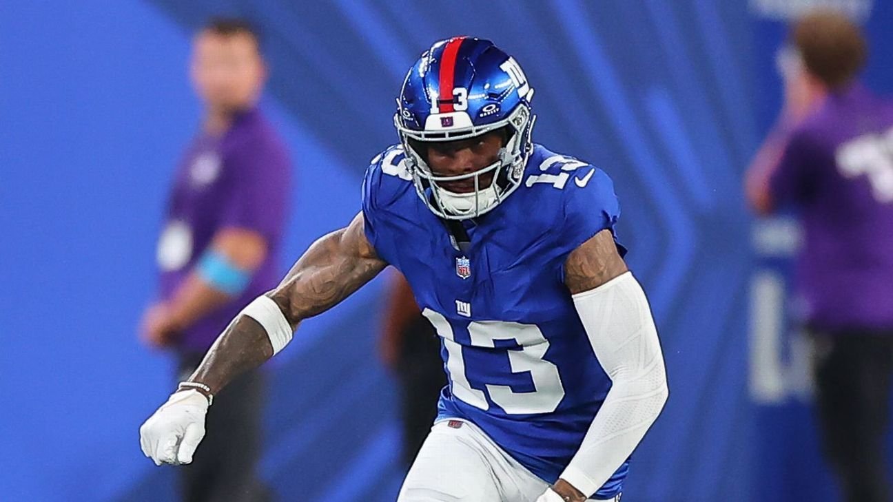 Sources: Giants to release OBJ amid veteran receiver's struggles