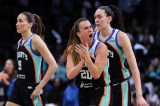 No. 8 Liberty keep foot on gas to eliminate top-seeded Lynx