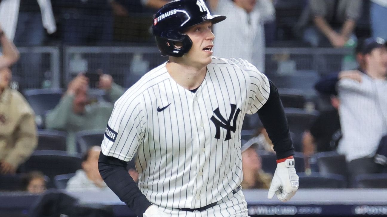 Schlittler, Rice star as Yankees blank Red Sox in Game 1