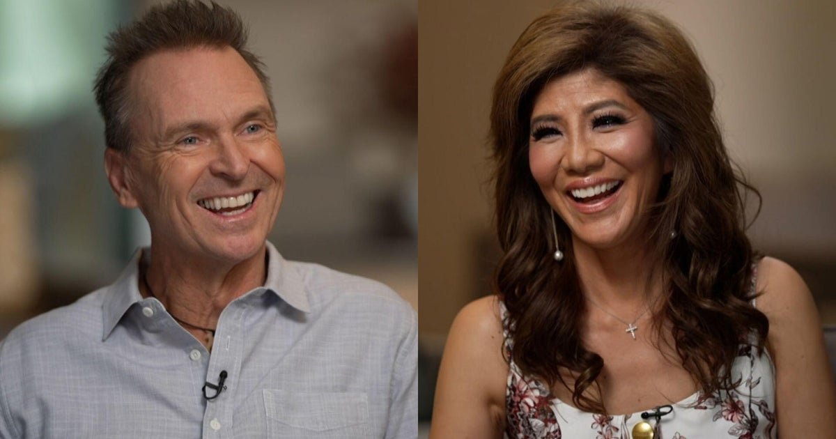 "Big Brother" host Julie Chen Moonves and "The Amazing Race" host Phil Keoghan | Between Us