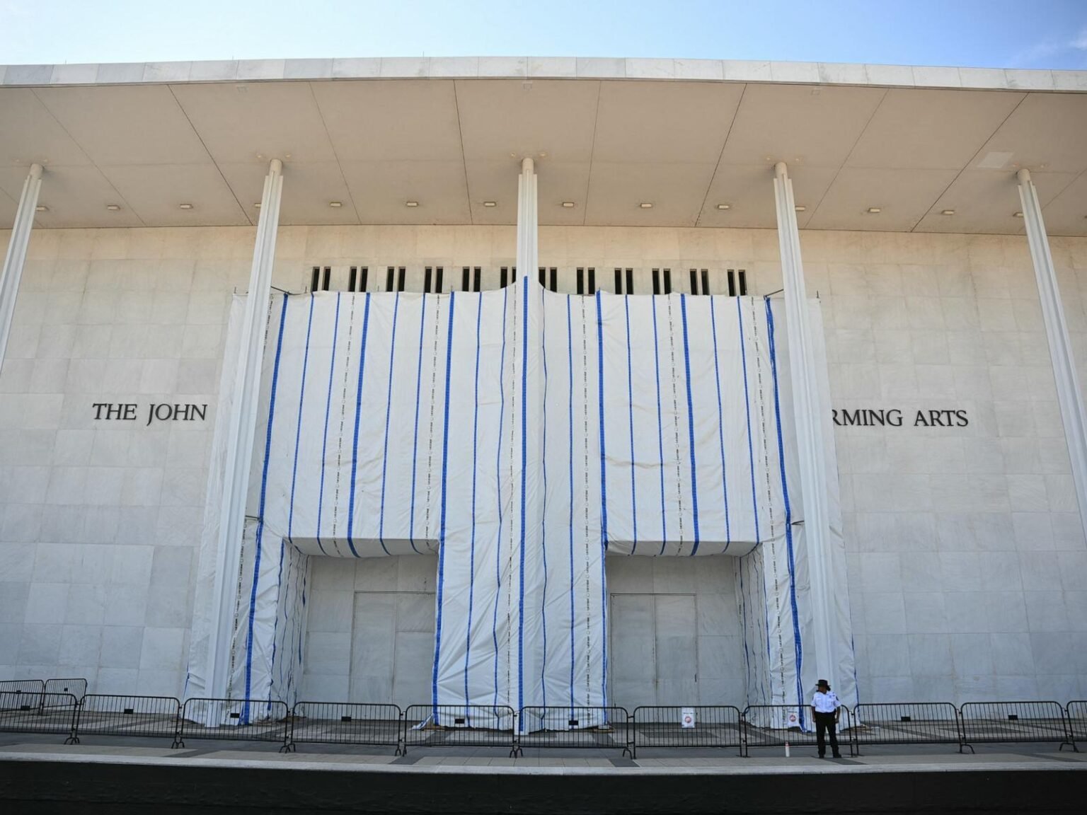 Protesters plan to form human chain around Kennedy Center amid Trump's threats