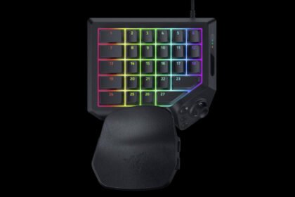 Razer refreshes the one-handed Tartarus Pro keyboard with improved switches