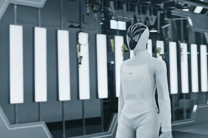 XPENG's Iron humanoid robot walked out immediately after being assembled