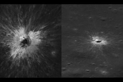 NASA's moon orbiter has spotted an impact crater that only happens once a century