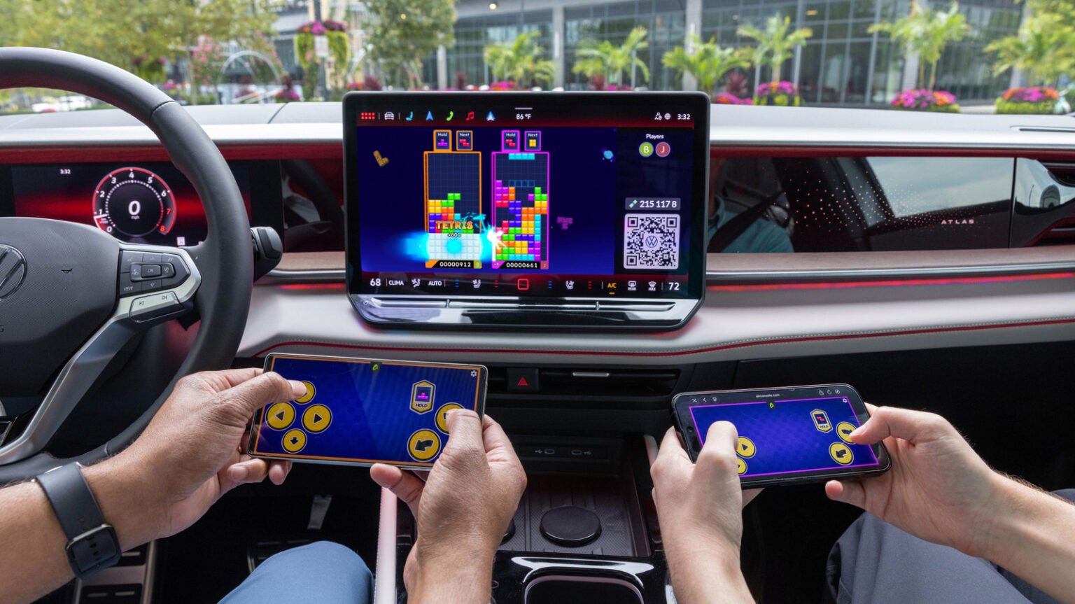 Volkswagen brings Tetris and other games to its infotainment displays