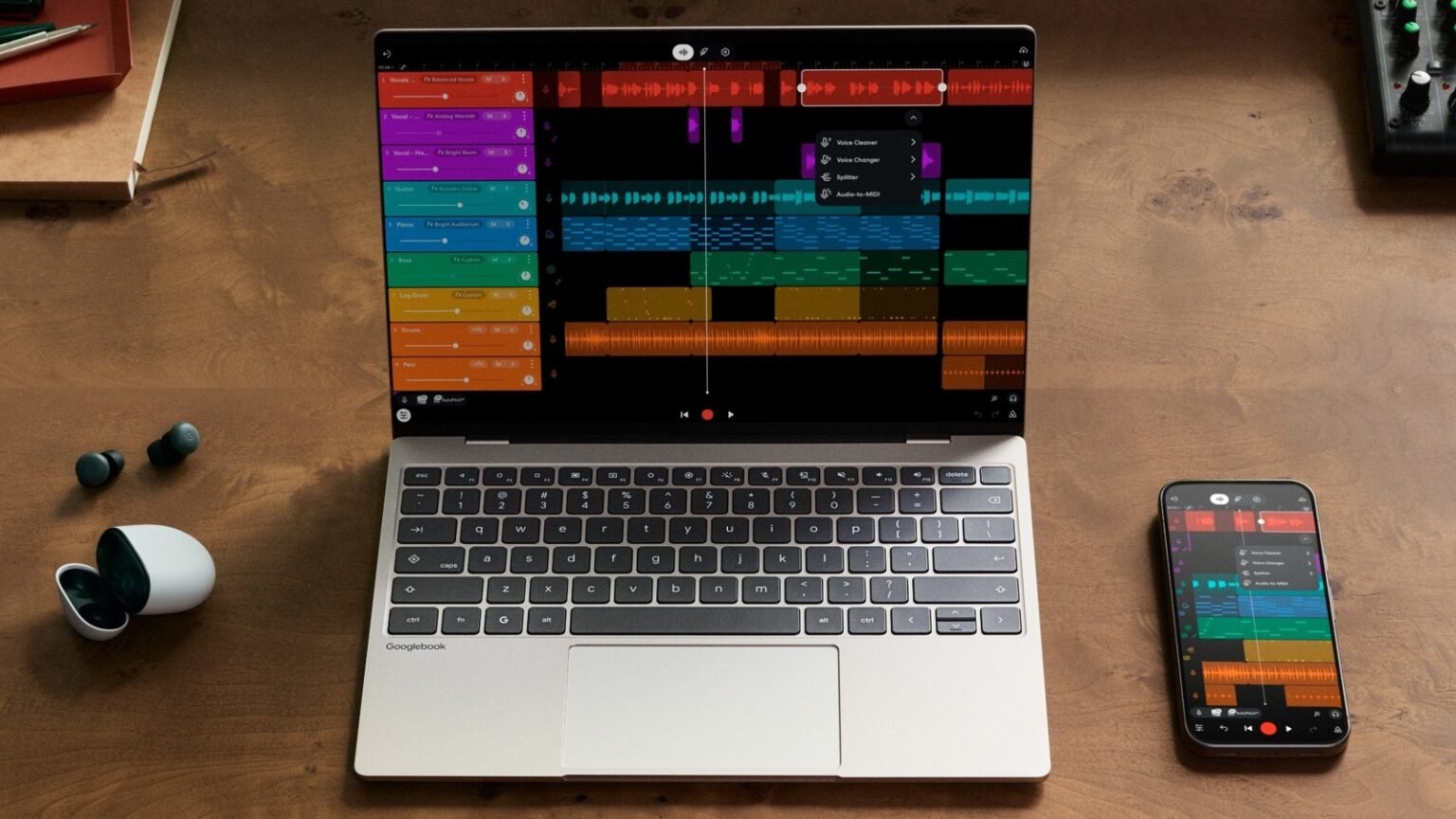 Google's pitch for Googlebooks: A laptop that works better with your Android phone