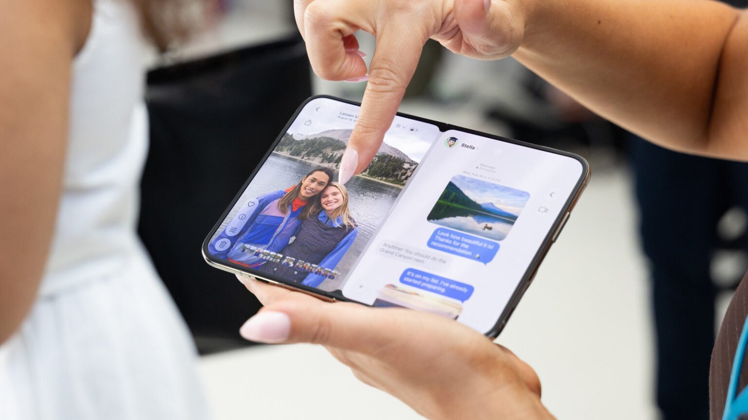 Why we won't know how visible the iPhone Duo's crease is for a long time