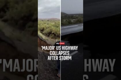 Flash flood warnings in place after highway collapses in Arizona