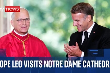 Pope Leo visits Notre Dame Cathedral | Watch live