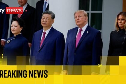Chinese president Xi Jinping concludes US state visit | Full Sky News coverage