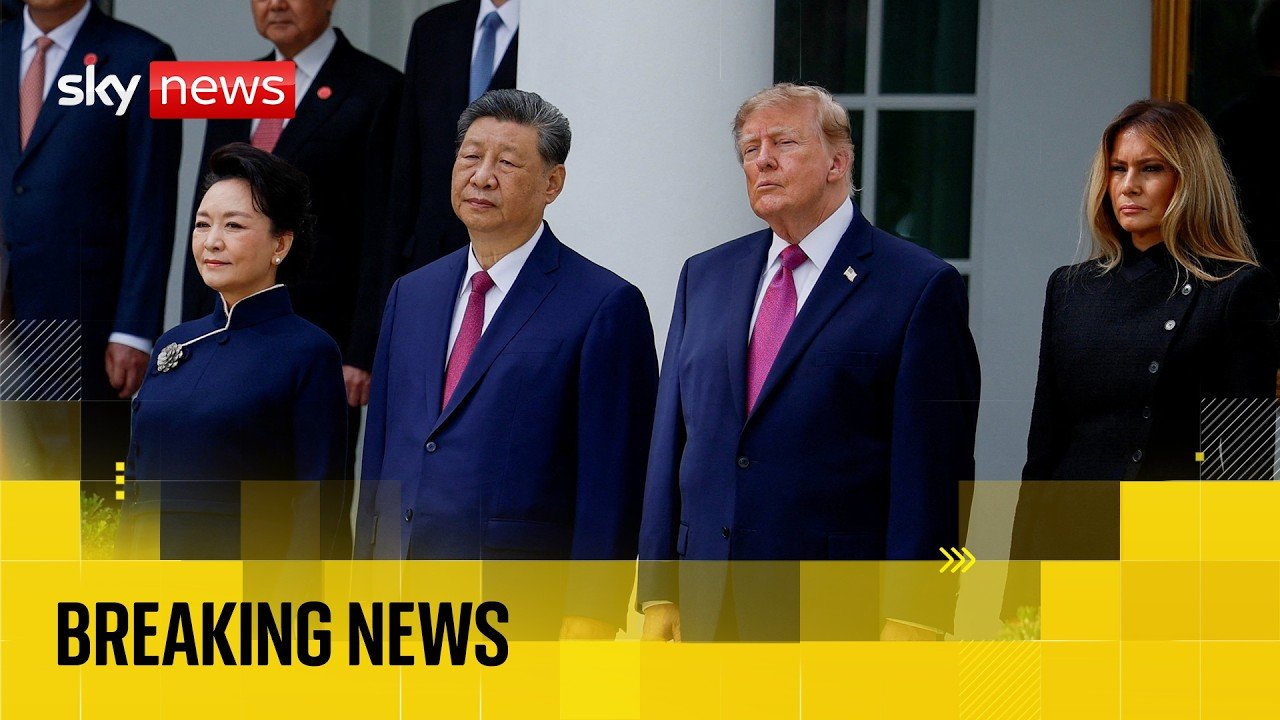 Chinese president Xi Jinping concludes US state visit | Full Sky News coverage