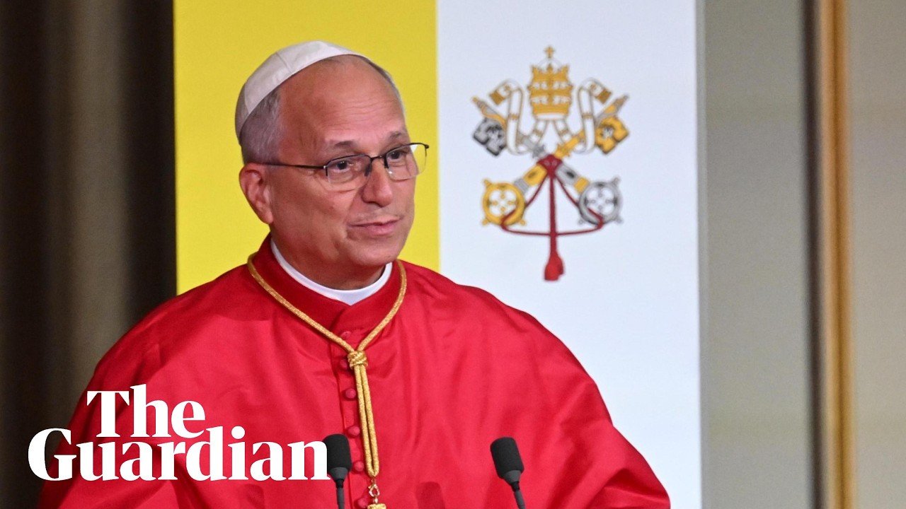 Pope Leo XIV visits UNESCO's headquarters and delivers an address – watch live