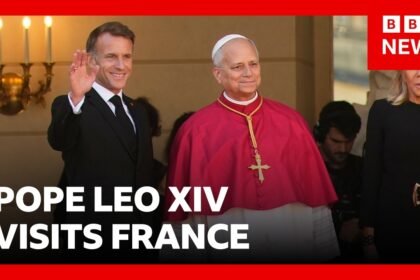 LIVE: Pope Leo XIV starts his four-day visit to France | BBC News