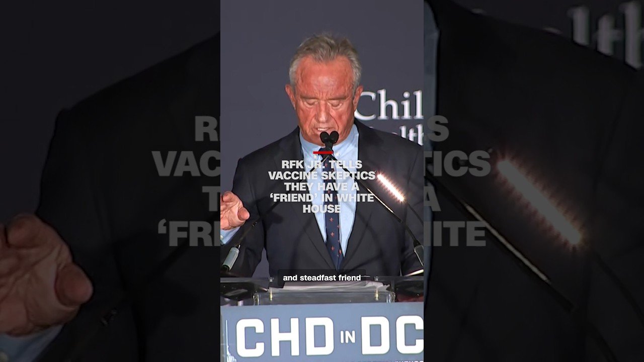 RFK Jr. tells vaccine skeptics they have a ‘friend’ in White House