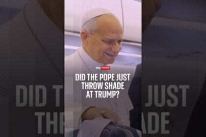 Did The Pope just throw shade at Donald Trump?