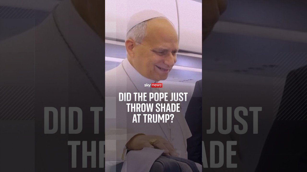 Did The Pope just throw shade at Donald Trump?