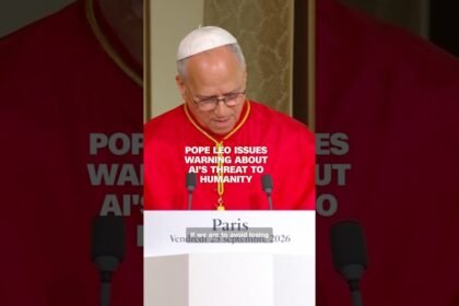 Pope Leo issues warning about AI’s threat to humanity