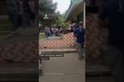 Students flee deadly school shooting in the Philippines | AJ #shorts
