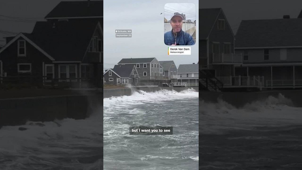 Watch the nor’easter roll in near Boston