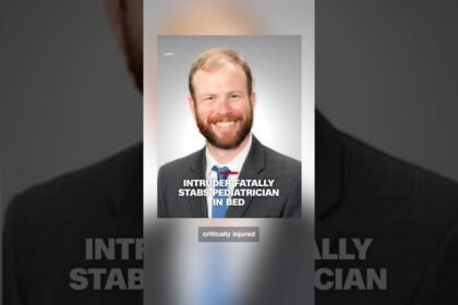 Intruder fatally stabs pediatrician in bed