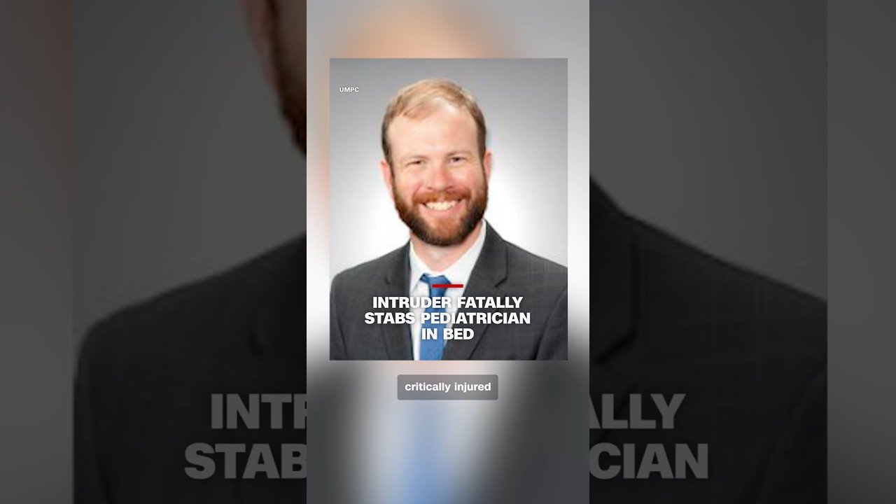 Intruder fatally stabs pediatrician in bed