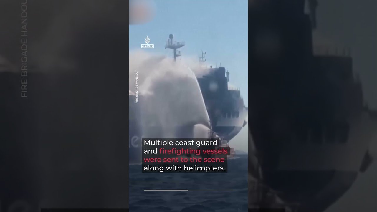 Huge fire on vehicle ferry off Mykonos prompts mass evacuation