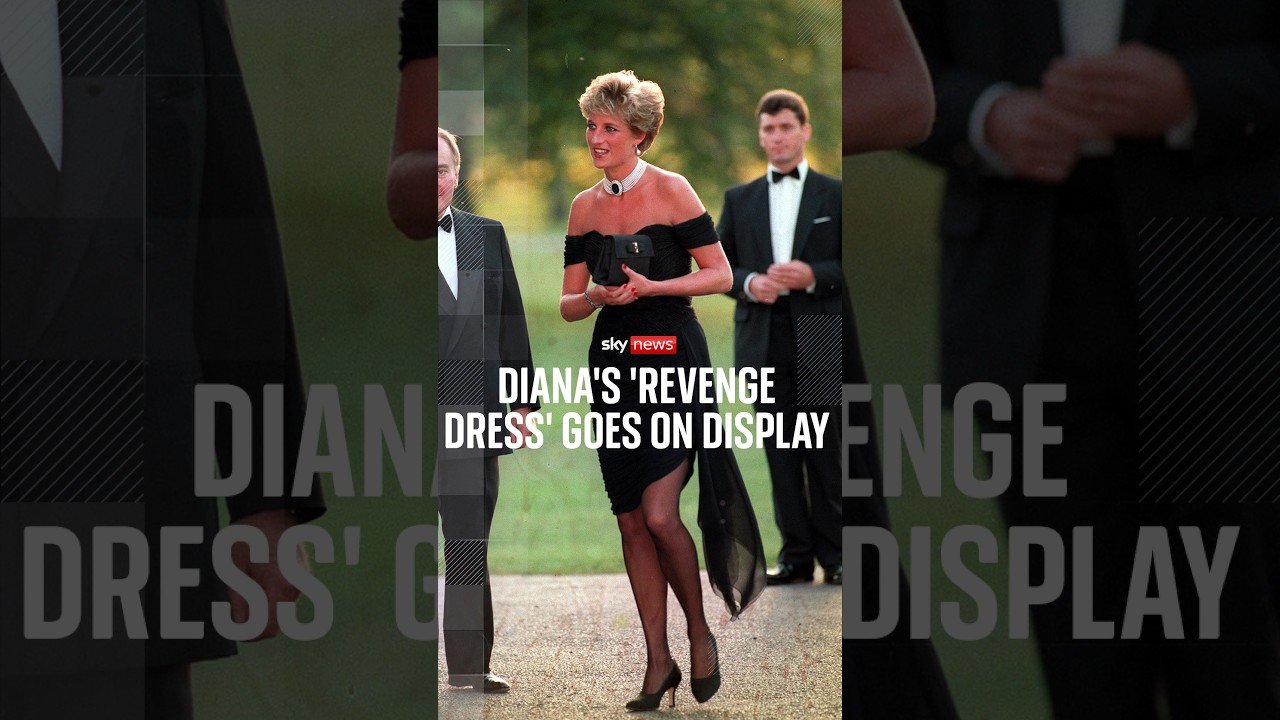 Diana's 'revenge dress' goes on display