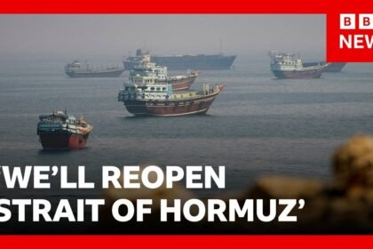 Iran's foreign minister submits new plan to reopen Strait of Hormuz | BBC News